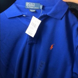 Brand New Royal Blue Polo Ralph Lauren Polo Shirt